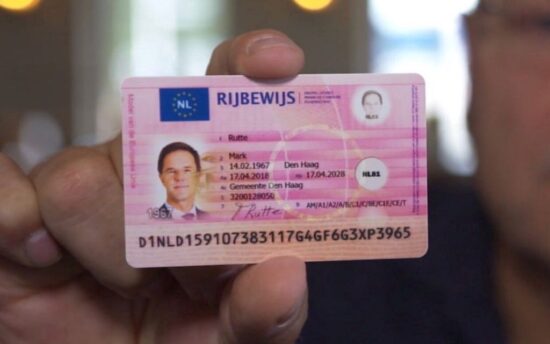 Dutch driver's license