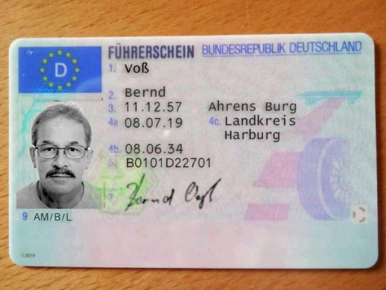 German driver's license